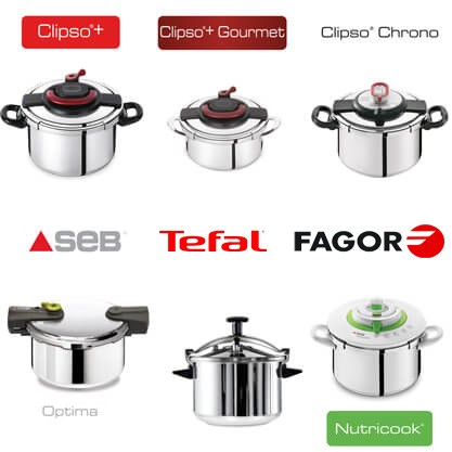 Pressure cookers parts