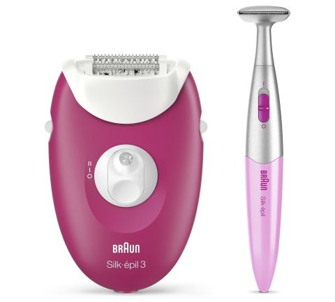 Braun Silk epil 3 3-420 Legs and Body Epilator For Women with Bikini Trimmer