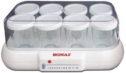 Sonai MAR-1008 Yogurt Maker 8 Cups - White