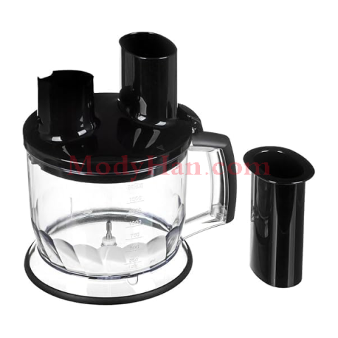 modyhan Braun Spare Part -Braun MQ70 Multiquick 1.5 Liter FOR MQ9 Black 