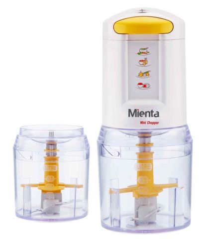 Mienta CH-172 Mini Chopper 2 Bowls
