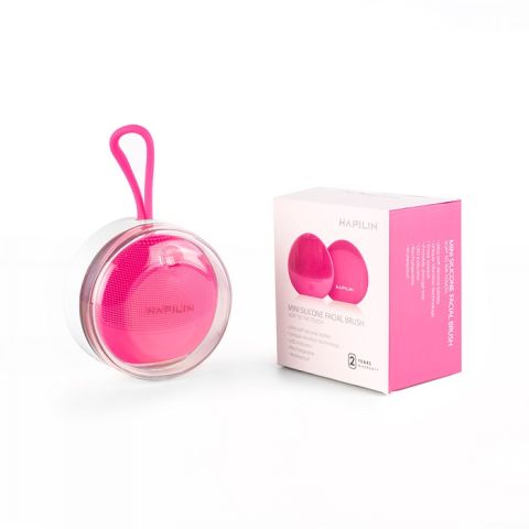 Hapilin Mini Silicone Facial Brush – Fushia