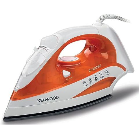 modyhan Kenwood Steam Iron 2100 Watt STP50 White - (International warranty)