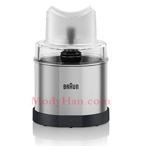 Braun MQ60 Coffee and Spice Grinder Spare Parts for MultiQuick Models - Silver Black