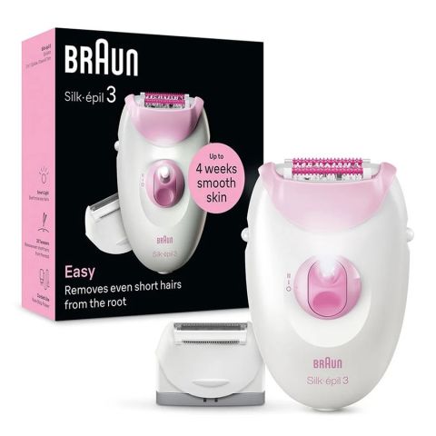 modyhan Braun Silk-epil 3 3-031 Dry Use Corded Epilator
