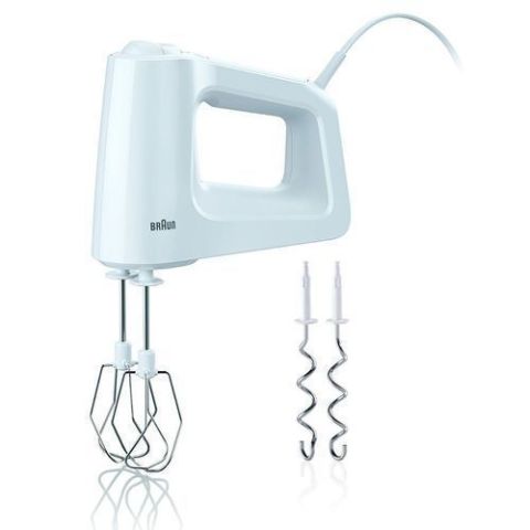 Modyhan Braun HM3000 MultiMix 3 Hand Mixer 450 Watt - White