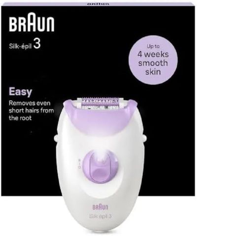 Modyhan Braun Silk-epil 3 SkinSpa 3-000 Epilator - Purple