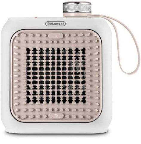 Modyhan De'Longhi HFX10B03.PK Capsule Desk Ceramic Fan Heater - Pink