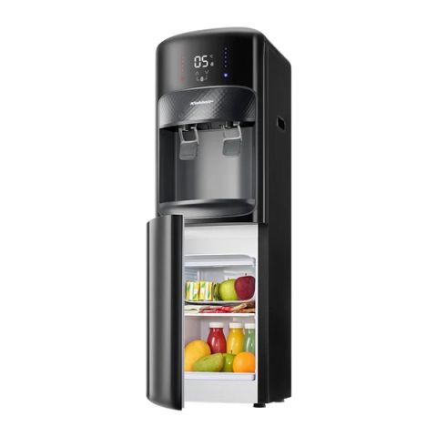 Modyhan Koldair A Classic With Fridge & Digital Screen - Black