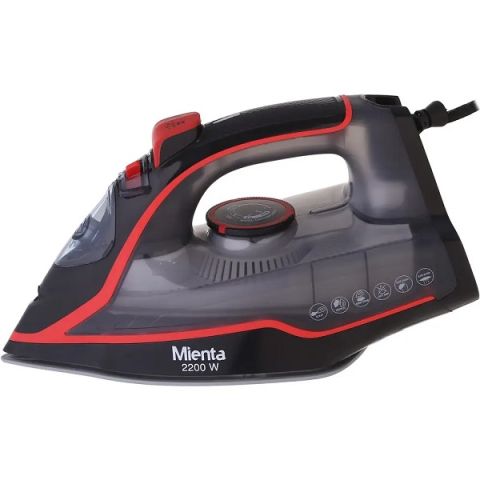 Modyhan Mienta SI181438B Steam Iron With a Ceramic Base 2200 Watt - Black 