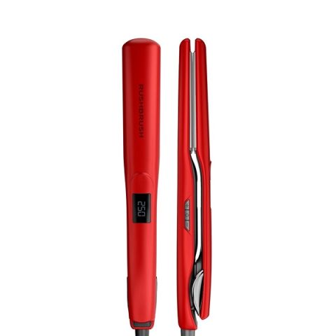 Modyhan Rush Brush Hair RB-X2 Max Straightener RedTitanium Plates - Red