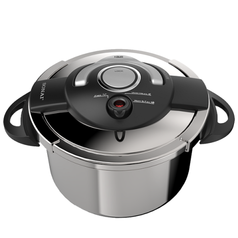 Modyhan Sonai MA-800 Pressure Cooker Burton 8 Liter - Black