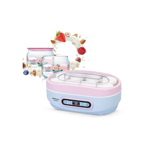 Modyhan Sonai MAR -1071 Yogurt Maker 20 Watt 8 Glass Jars - Pink