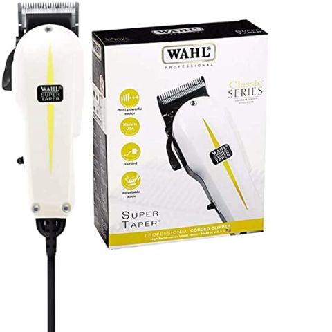 Modyhan Wahl Super Taper Hair Clipper - White